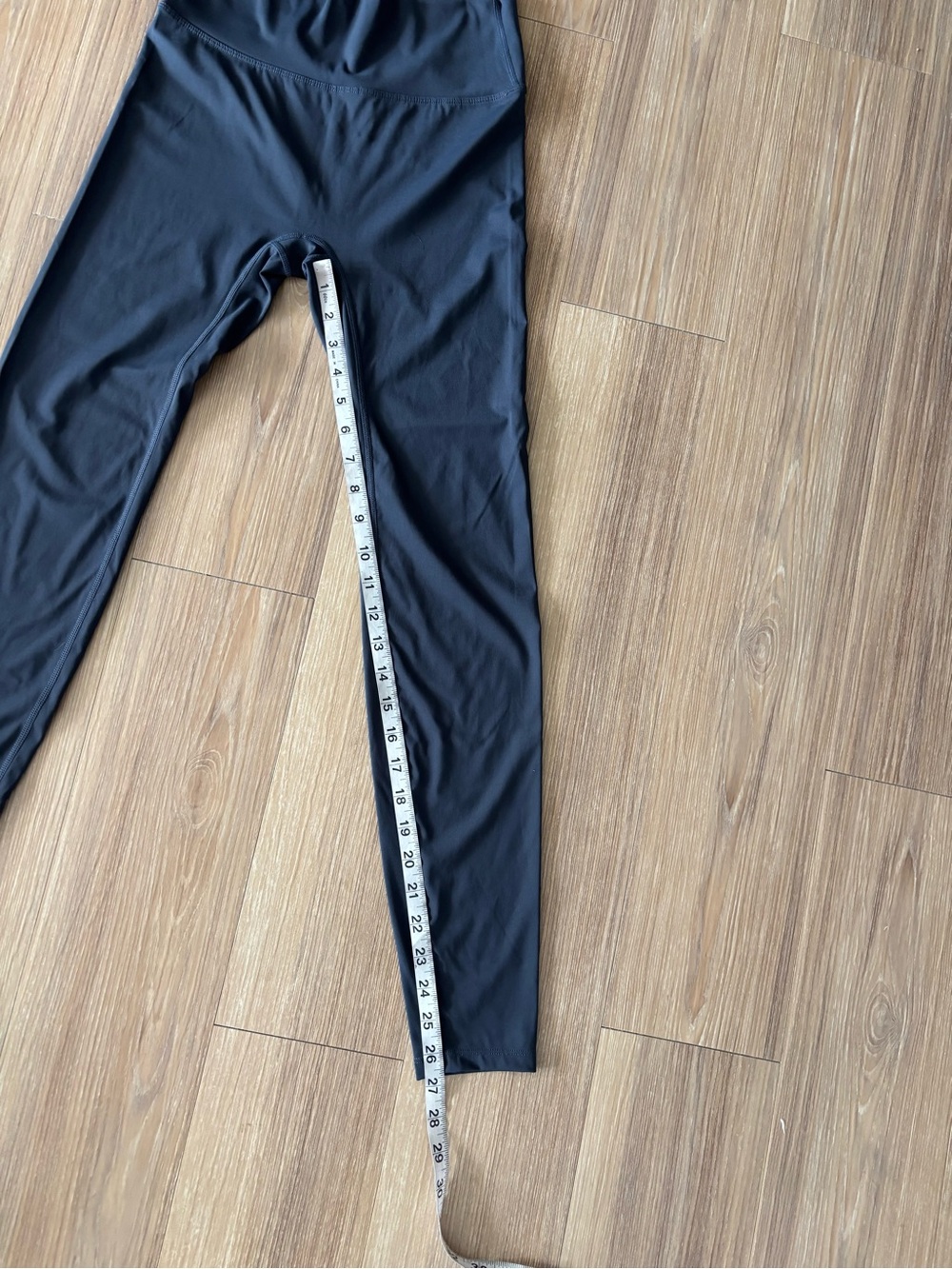 Adanola Ultimate Leggings High Rise Graphite Gray Womens Medium Tall Athletic - Picture 8 of 11